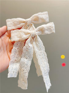 Bé Gái Ren Phụ Kiện Tóc Nút Thắt Bướm Em Bé Bím Tóc Đuôi Kẹp Càng Cua Phong Cách Công Chúa Truyện Cổ Tích Trang Trí Tóc Cho Trẻ Em