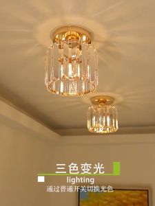 Lampu Plafon Kristal Bulat Modern: Lampu Hias Ruang Tamu Terbaru dan Pencahayaan Ruangan