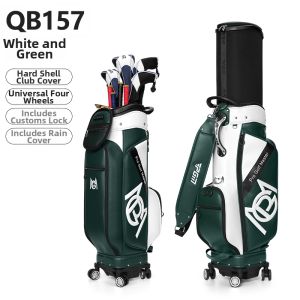 PGM GOLF | Hard Shell Extendable Wheelie Golf Bag