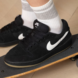 Nike | Giày Dép Thời Trang Hơi Thở Màu Đen