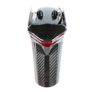 Spakbor Belakang Lampu Motif Carbon KLX 150 All Series 3 In 1 - SRX