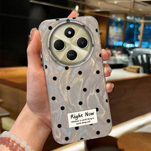Retro Cirular Dots Women Phone Case For Xiaomi Redmi Note 14 13 12 11 10 11S 10S 8 9 Pro 15 15C 14C 13C A3 A1 A2 9A A5 9C Cover