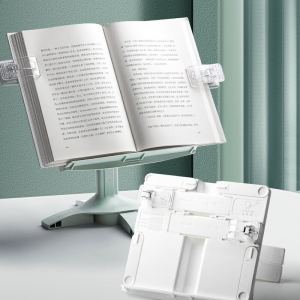 ที่วางหนังสือเด็กแบบปรับได้ - ชั้นวางอ่านหนังสือแบบพับได้สําหรับนักเรียน - ที่วางหนังสือเดสก์ท็อปอเนกประสงค์สําหรับการศึกษาและการอ่าน