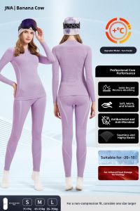 JNA | Quick-Dry Skiing Set Warm Fitness Sportswear Running Base Layer Breathable Autumn Winter