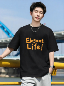 Warrior | Summer New Letter Design Mens T-Shirt Cotton