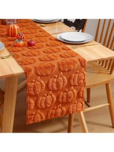 ผ้าป้ายโต๊ะทานอาหารปักลายเทอร์โมสติก 3 มิติ ตกแต่งโต๊ะทานอาหาร ตกแต่งงานปาร์ตี้ ตกแต่งบ้าน ผ้าป้ายโต๊ะทานอาหาร ผ้าปักลายเทอร์โมสติก