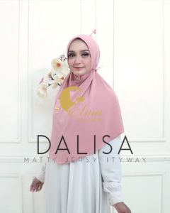 Elma Hijab Instan Bergo Mini Pad Dalisa Jersey Super