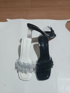 Guốc cao gót nữ quai mica trong sườn bọc 2 lớp gót trong 5cm