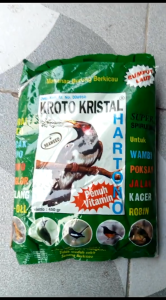 IKSYA BIRD SHOP KROTO KRISTAL HARTONO RUMPUT LAUT VOER PAKAN MAKANAN BURUNG JALAK MURAI KACER CUCAK DL PENUH VITAMIN