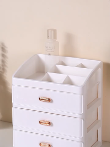 Homepeas® Desktop Stationery File Organizer & Cosmetics Storage Box PP Material Office/School