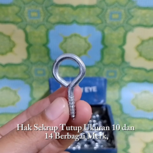 2PCS Hak Angin Tutup Ukuran 10 dan 14 Berbagai Merk