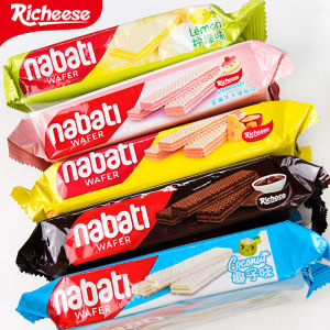 Richeese Waffle Cookies Snack Healthy Date Cheese Flavor Indonesia Origin Protein 6.9g Net Content 25g Imported Product