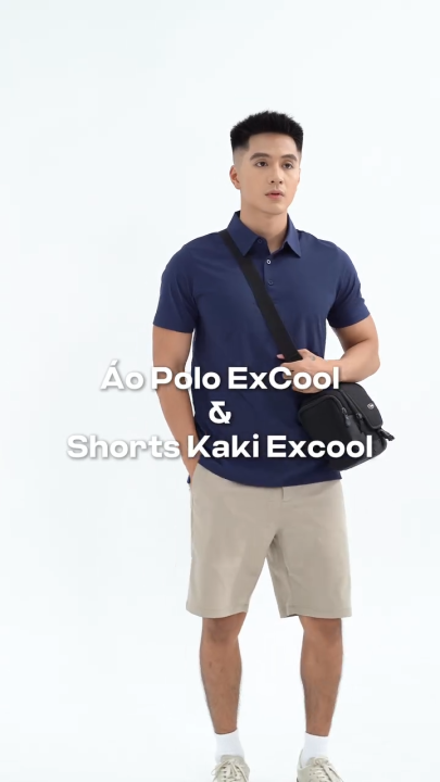 [CHỈ 25-29.10 MUA 3 GIẢM 15%]COOLMATE - Áo Polo nam Excool mềm mướt chống nhăn - Coolmate