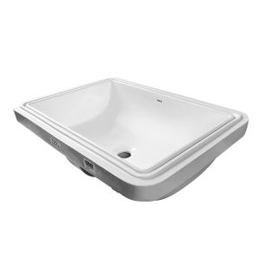 Square Inset Ceramic Basin