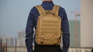 Military tactical backpack for outdoor sports 14 inch laptop bag raincoat shoulder travel handbag army Molle assault rucksacks