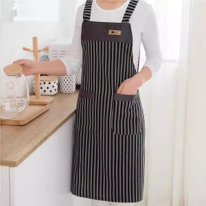 Jiaxun | Trendy Young Female Kitchen Apron Cotton
