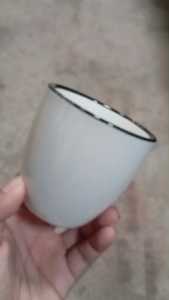 แก้ว แก้วทรงสูง แก้วน้ำ แก้วเครื่องดื่ม ทำจากเซรามิกเนื้อดี เข้าไมโครเวฟได้