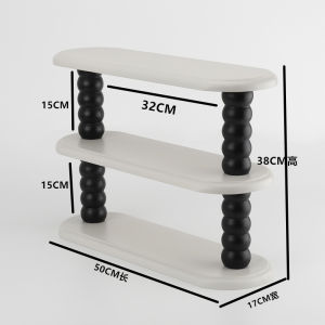 Italian Style Wooden Cup Holder Desktop Vintage Functional Storage Rack Simple Modern Simplified Chinese Style Organizer