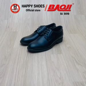 [🥇บาโอจิแท้100%🔢ไซส์39-46🆓ฟรี...ถุงเท้า 1 คู่] BAOJI รองเท้าคัทชูชาย รองเท้าหนังหุ้มส้น รองเท้าทางการชาย รุ่น BJ8019 หล่อเท่ หนังนุ่ม สบายเท้า