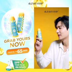 AZARINE Ceraspray Sunscreen Spray SPF 50 PA+++ 50ml Cooling Sensation UV Defender Protector Mist