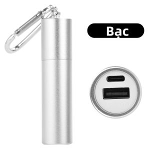 diymore | 1 Chiếc USB 5V 2A Hộp Pin Di Động Power Bank DIY Sạc Bộ Dành Cho 18650/21700 Đa Năng Điện Thoại Di Động Sạc Ngoài