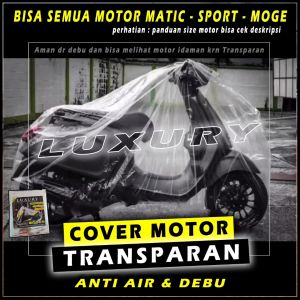 Cover Sarung Motor Vespa Vario 1a Nmax Xmax Pcx Ninja King Sepeda Waterproff Anti Air (BISA SEMUA MOTOR) 1a