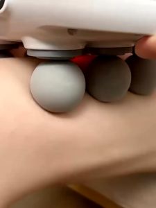 Six-Head Massage Gun Fascia Gun Nine gear modes and twenty different gear strengths 2000mAh Professional Muscle Vibration Deep Muscle Relax 20KG Strength Body Fit Massage  ﻿