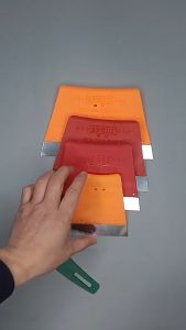 6/8/10/12" Pisau Plamir Tembok / Kape Dempul Stainless Skrap Gypsum Untuk Reparasi Drywall