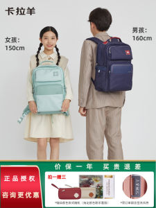 Large Capacity School Bag for Girls Primary And High School Students Anti Fatigue Design Double Shoulder Bag Waterproof Zipper