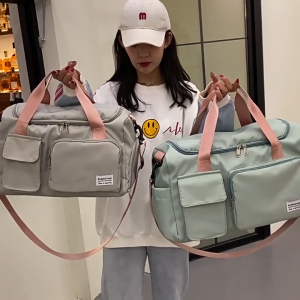 Beg Melancong Multifunctional Lightweight Yoga Duffel Travel Shoulder Fitness Gym Hand Carry Bag 旅行包