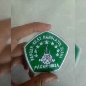 Bordir logo pancak silat nahdlatul ulama pagar nusa / bordir badge / harga murah