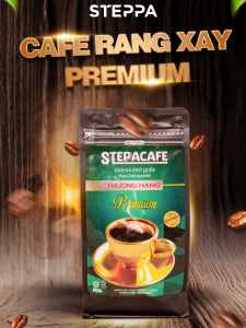 Cà phê PREMIUM (thượng hạng) kết hợp độc đáo từ Arabica và Culi. STEPPACAFE. Túi 250g
