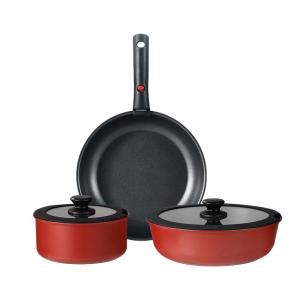 CAROTE | Non-stick Stovetop Induction Compatible Detachable Handle Cookware Set