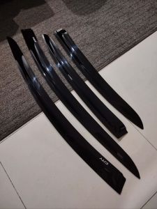 Door visor Honda City 2014 to 2020 models rain gutter door visor