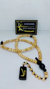 tasbih akar bahar putih terbaru bandul ukir