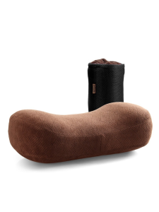 Memory Foam Camping Pillow Portable Travel Pillow Backrest Support Lumbar Pillow Car Cushion Neck Protection Outdoor Gear