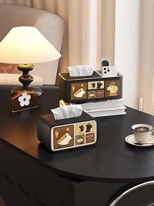 FAJIENUO | Luxury Vintage Style Remote Control Storage Paper Holder