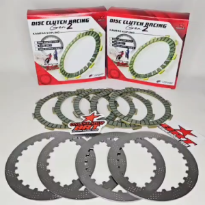 PAKET KAMPAS KOPLING + PLAT KOPLING BRT GEN 2 WR155 WR 155 Disc Clutch & Pelat Gesek Kopling BRT