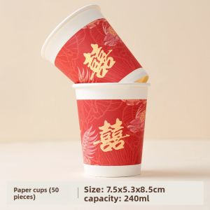 LORiCA | Wedding Use Round Thickened Paper Bowls