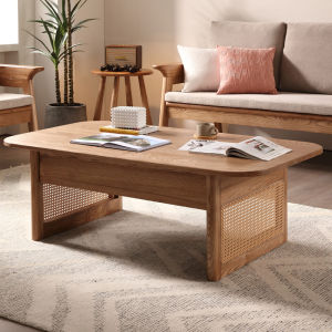 YIKEZHAIPEI | Modern Minimalist Solid Ash Wood Coffee Table