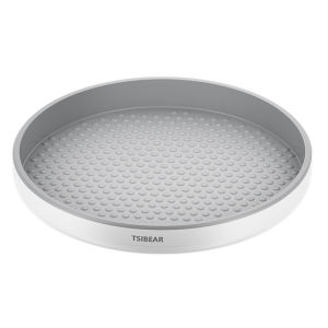 1pcs 25/30CM Non Skid Lazy Susan Organizer Spice Rack Organizer Lazy Susan Turntabl