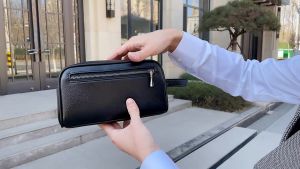 Ví Cầm Tay Nam Cao Cấp.Clutch Cầm Tay Dạng Hộp.7206