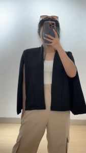 5527 cape blazer | blazer kerja scuba | blazer formal