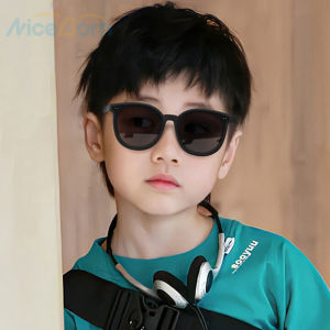 NiceBorn แว่นกันแดดแฟชั่นสำหรับเด็กแว่นตากันแดดโพลาไรซ์ความต้านทานต่อการล้าเลนส์โพลาไรซ์ UV400ป้องกันเด็กเลนส์เหลี่ยม
