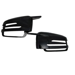 Replacement W212 W221 C117 X204 W176 W246 W204 X156 Bright Black Mirror cover Cap for Merceded Benz A B C E S CLA GLK GLA Class
