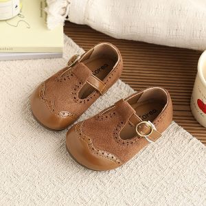 Girls Sweet Soft Bottom Slip-Resistant Princess Shoes