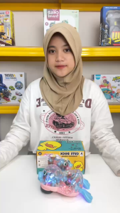 Mainan Anak CUTE DUCK TRANSPARENT DUCKLING Mainan Bekek Transparan New Mainan Anak Perempuan - Mainan Anak Laki Laki