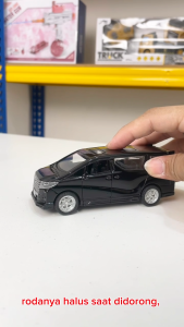 Mainan Anak DIE-CASTCAR MODEL WORLD Mainan Mobil MPV Diecast Pull Back – Pintu Bisa Dibuka Metal