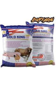 Combo 5 Gói GoldKing (100g) Siêu Vỗ Béo Cho Heo Gà