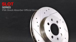 Runstop Slotted & Drilled Disc Rotor Toyota Hilux Ford Ranger Triton Dmax Fortuner Navara Vios